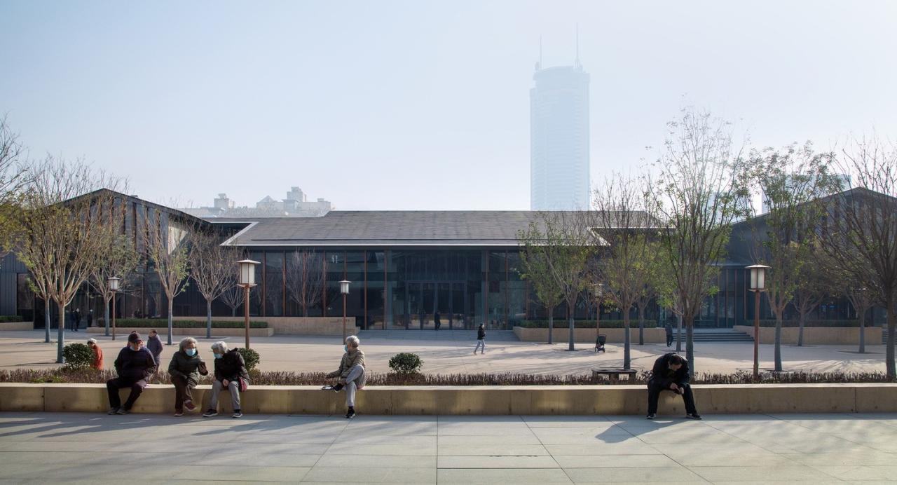 BIM建筑|安仁坊遗址展示厅与安仁驿馆 / 上海秉仁建筑师事务所