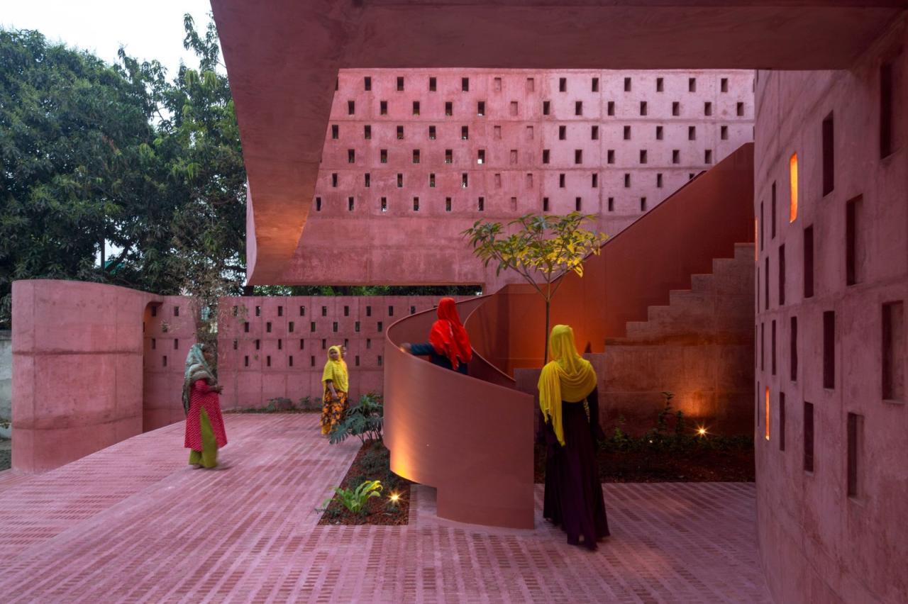 BIM建筑|泽本内萨清真寺 / Studio Morphogenesis