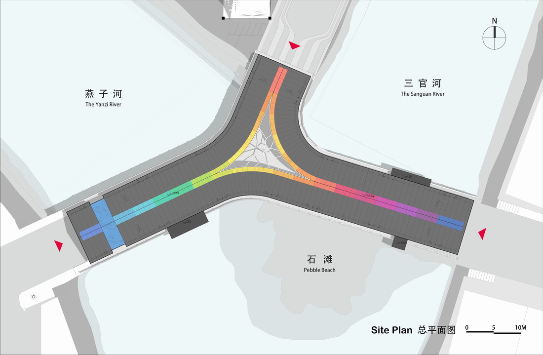 BIM建筑|康县新人字桥及周边商业街更新设计 / 三文建筑 何崴工作室
