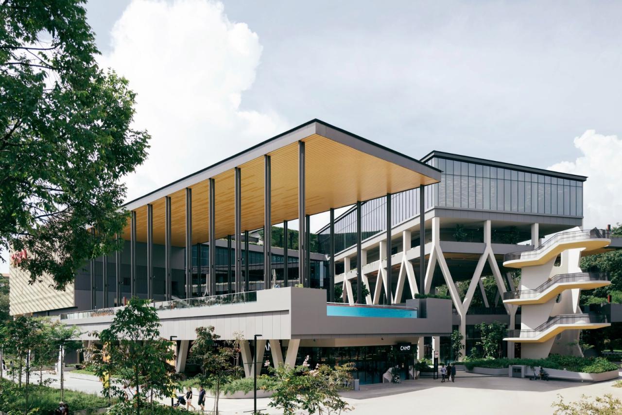 BIM建筑|SAFRA 蔡厝港会所 / DP Architects Pte Ltd