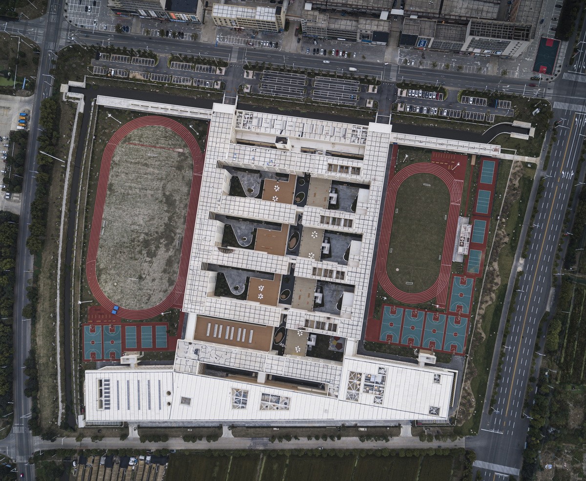 BIM建筑|苏州大学高邮实验学校 / 九城都市建筑