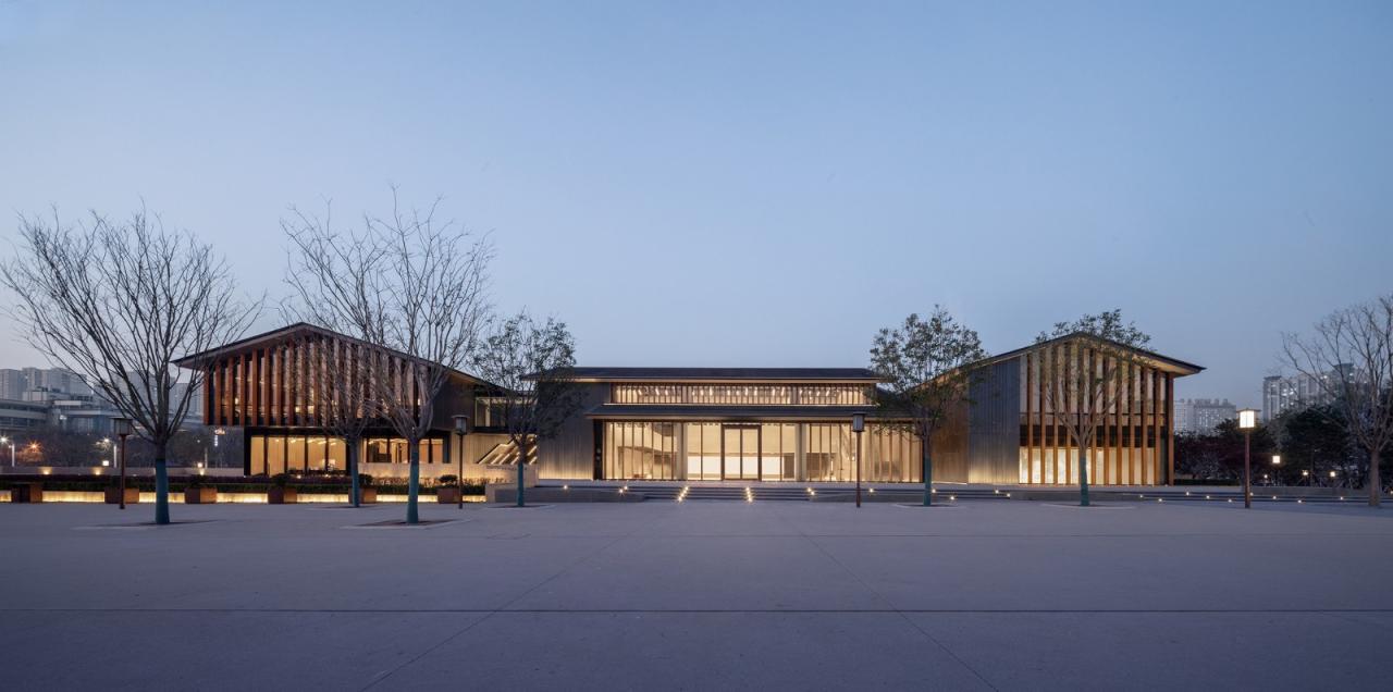 BIM建筑|安仁坊遗址展示厅与安仁驿馆 / 上海秉仁建筑师事务所