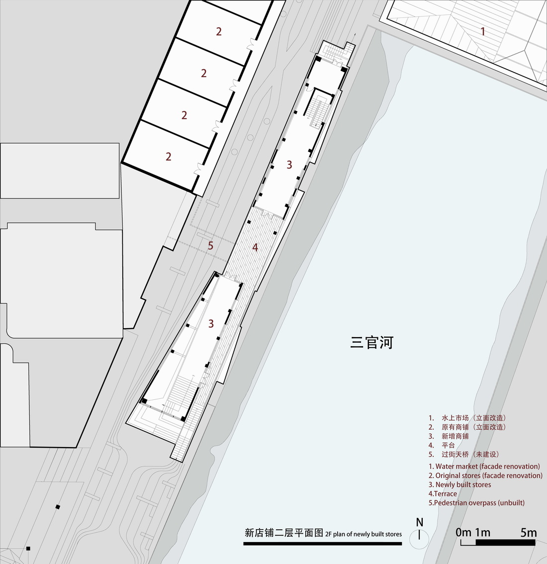 BIM建筑|康县新人字桥及周边商业街更新设计 / 三文建筑 何崴工作室