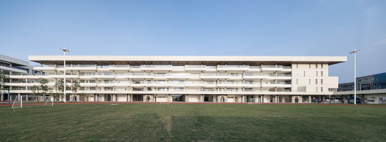 BIM建筑|苏州大学高邮实验学校 / 九城都市建筑