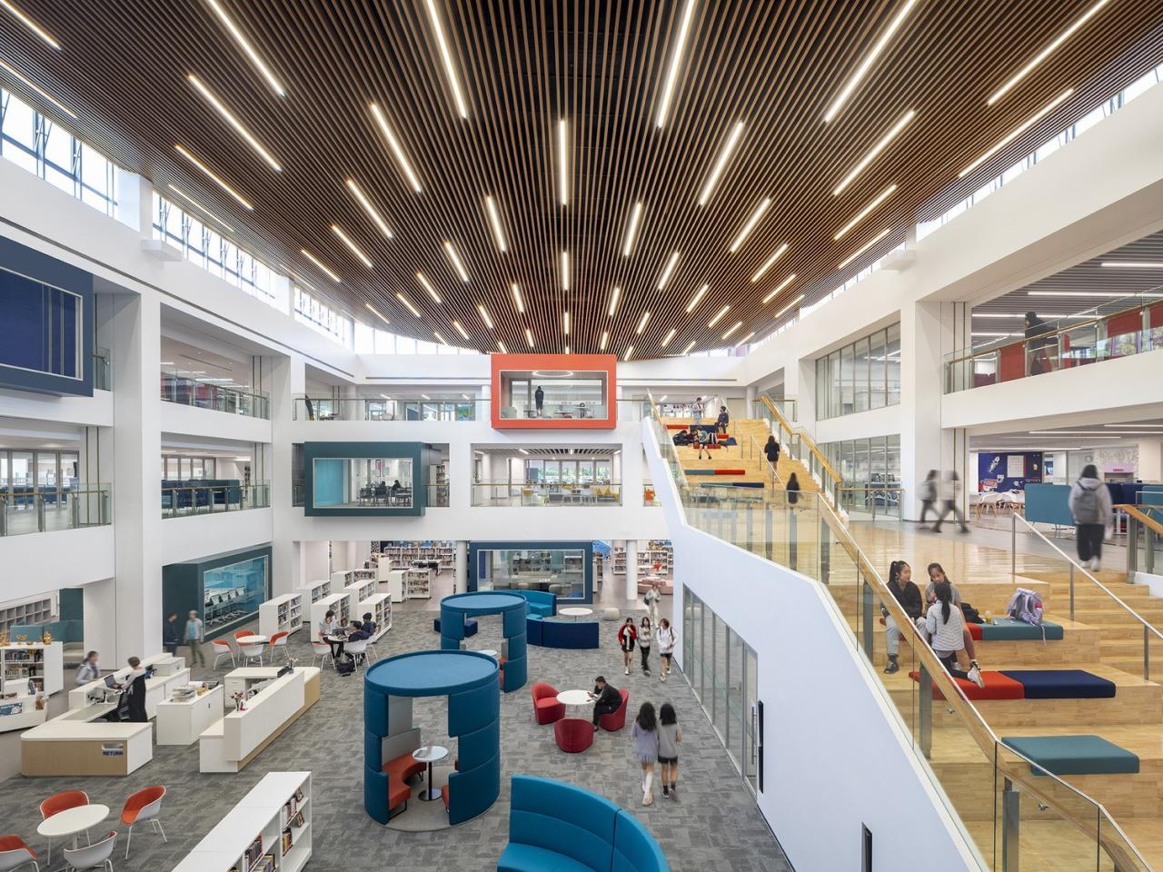 BIM建筑|广州美国人外籍人员子女学校科学城校区 / Perkins&Will