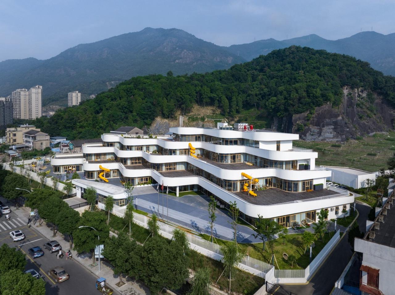 BIM建筑| 临海市协成幼儿园 / 任天建筑工作室