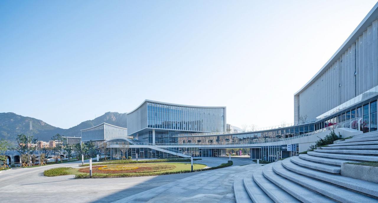 BIM建筑|温州高新文化广场 / 同济大学建筑设计研究院