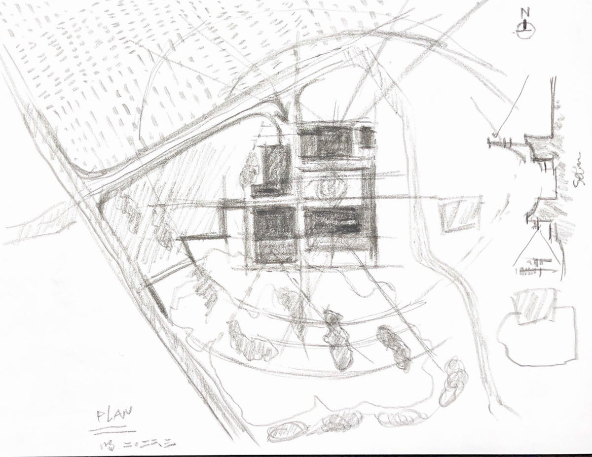 BIM建筑|桐乡濮院红旗漾杉林部落共享餐厅 / 上海严旸建筑设计工作室