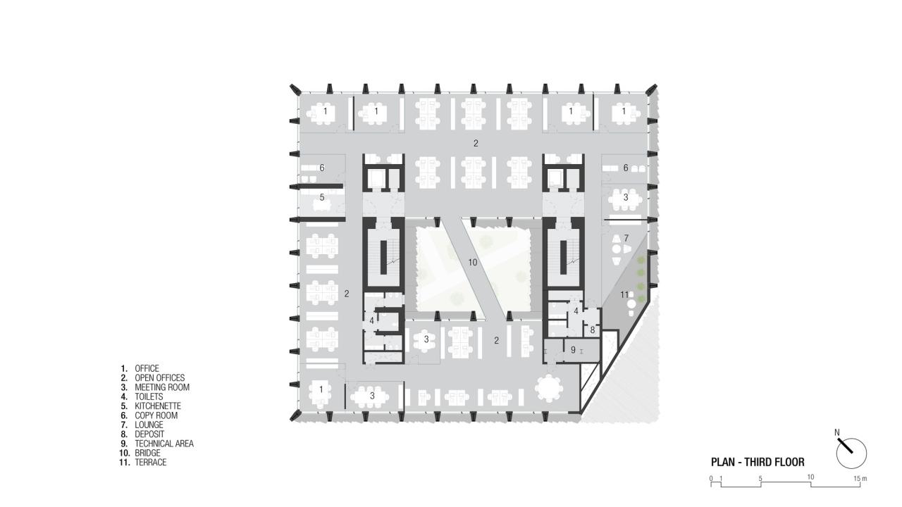 BIM建筑|第二外墙，Bonfiglioli 总部 / Peter Pichler Architecture