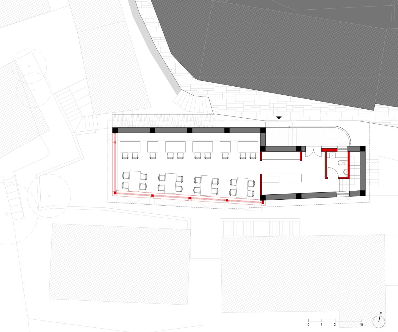 BIM建筑|崖居古村的新生：松阳•飞蔦集二期 / 孟凡浩-line+建筑事务所