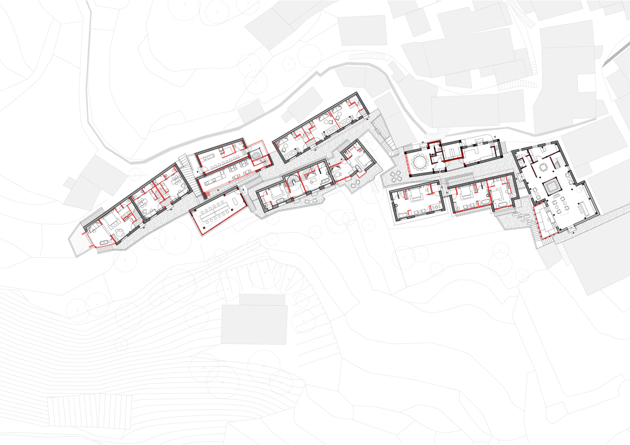 BIM建筑|崖居古村的新生：松阳•飞蔦集二期 / 孟凡浩-line+建筑事务所