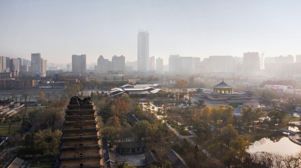 BIM建筑|安仁坊遗址展示厅与安仁驿馆 / 上海秉仁建筑师事务所