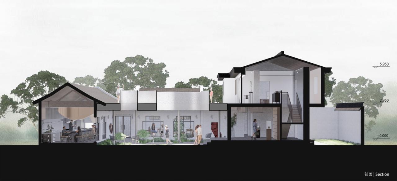 BIM建筑|Courtyard 35 号院 —“别有洞天” / 未/WAY Studio