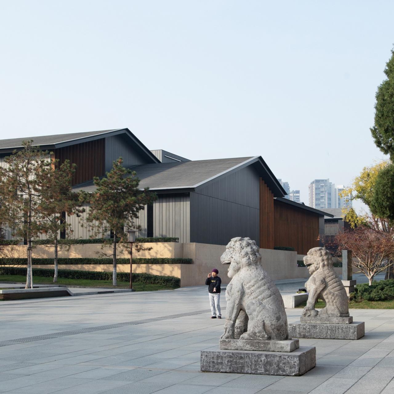 BIM建筑|安仁坊遗址展示厅与安仁驿馆 / 上海秉仁建筑师事务所