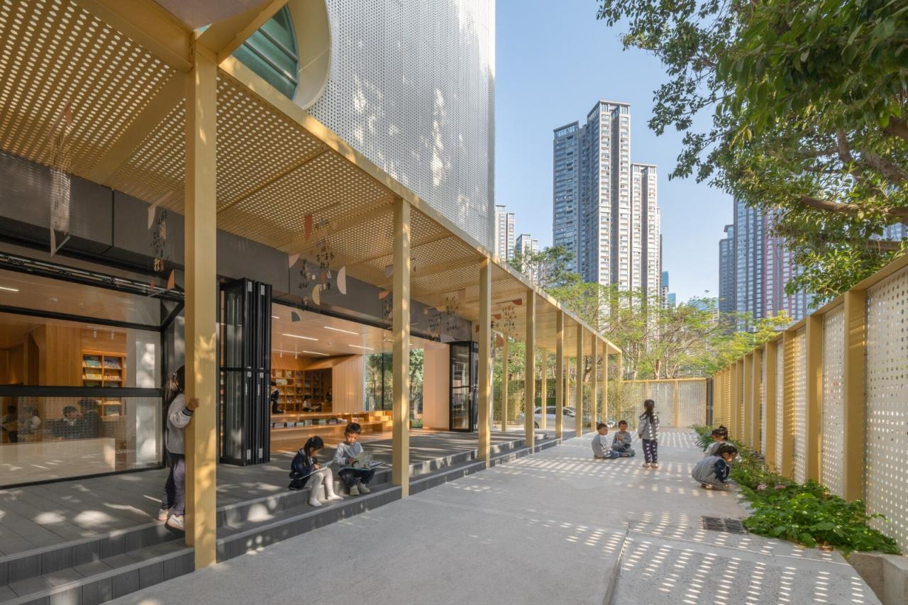 BIM建筑|新安海贝幼儿园改造 / 深圳对角线建筑设计