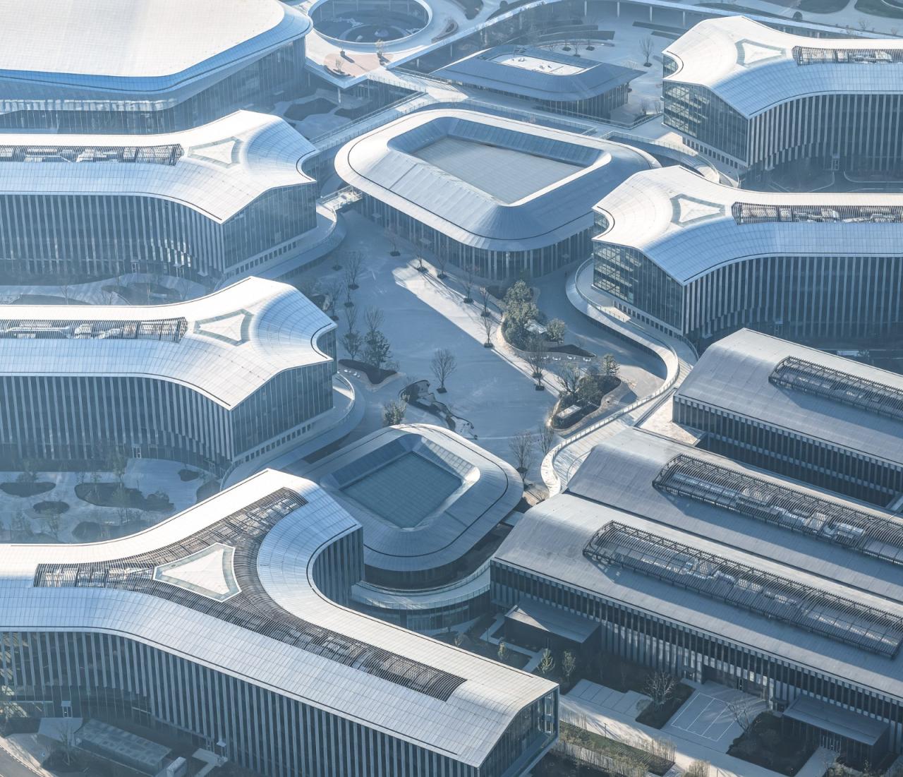 BIM建筑|阿里巴巴达摩院南湖园区 / Aedas