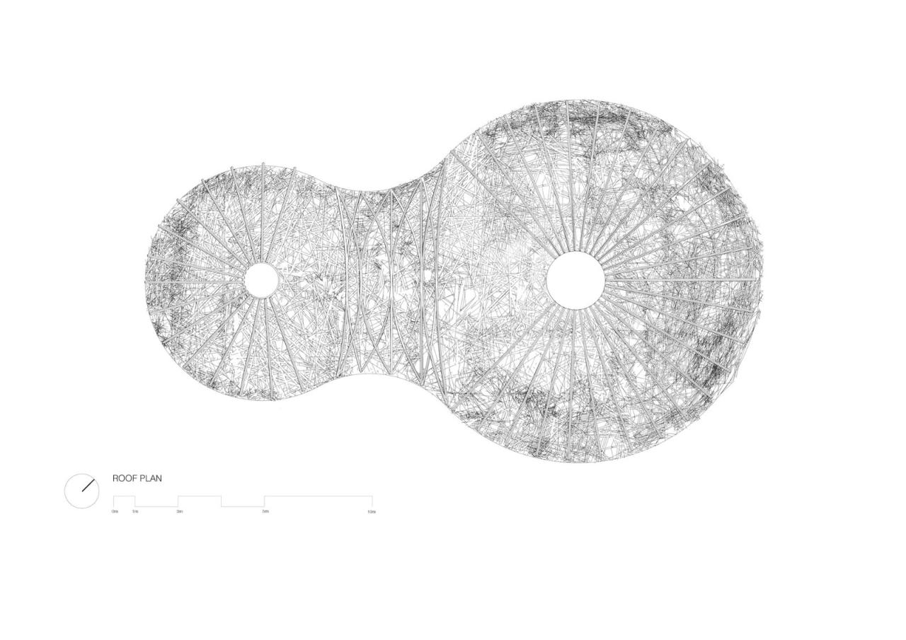 BIM建筑|‘蛹’入口展馆 / Cave Urban