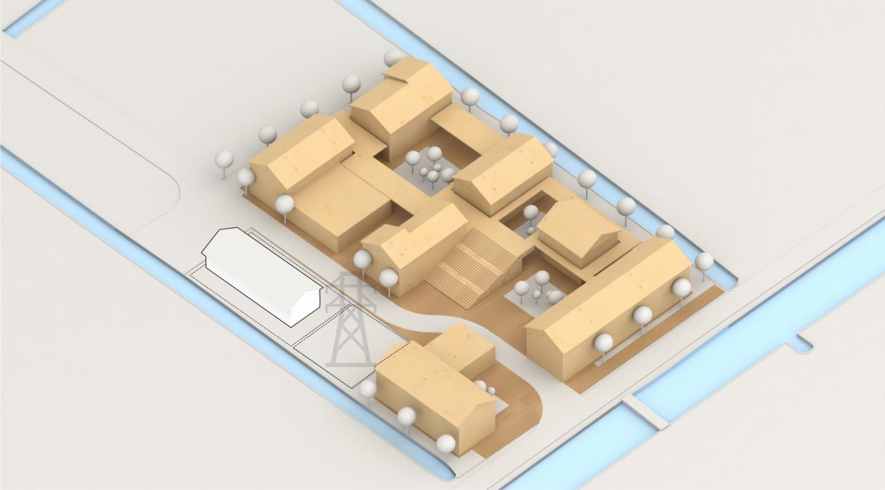 BIM建筑|此时此地：建在花卉园里的小房子—港沿花卉交流中心 / 创霖-泽柏