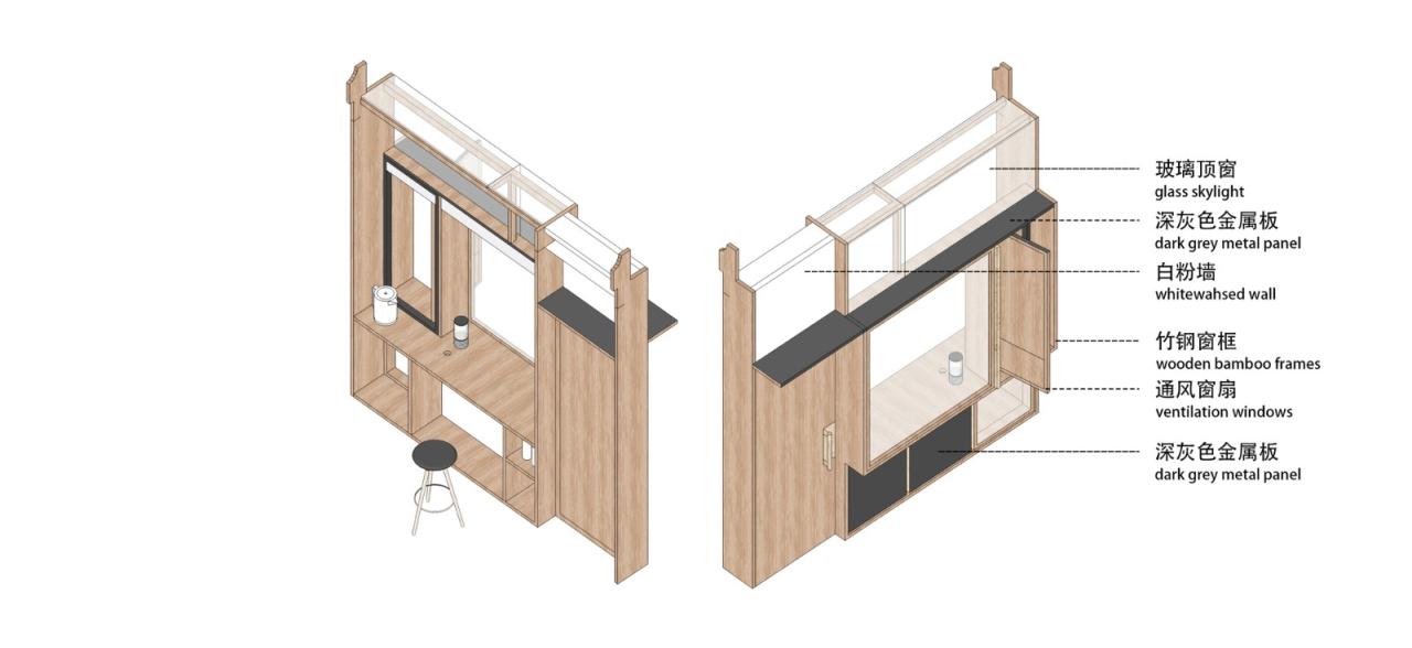 BIM建筑|刘海胡同：合院民宿 / 王维仁建筑设计研究室