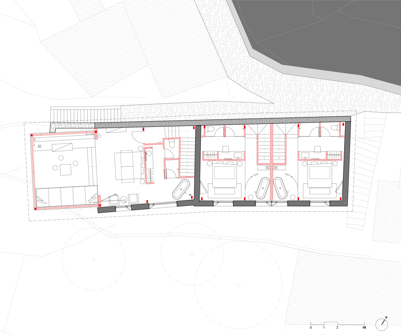 BIM建筑|崖居古村的新生：松阳•飞蔦集二期 / 孟凡浩-line+建筑事务所