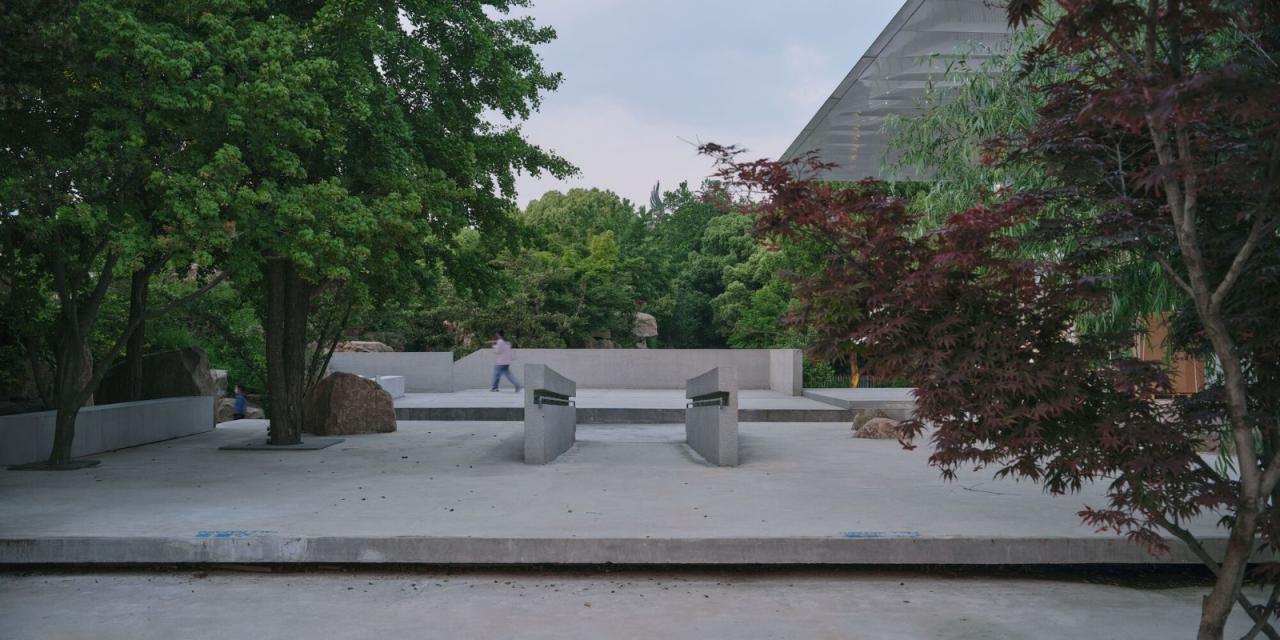 BIM建筑|杭州滨江公共空间·涧石驿与停云驿 / 同济原作设计工作室