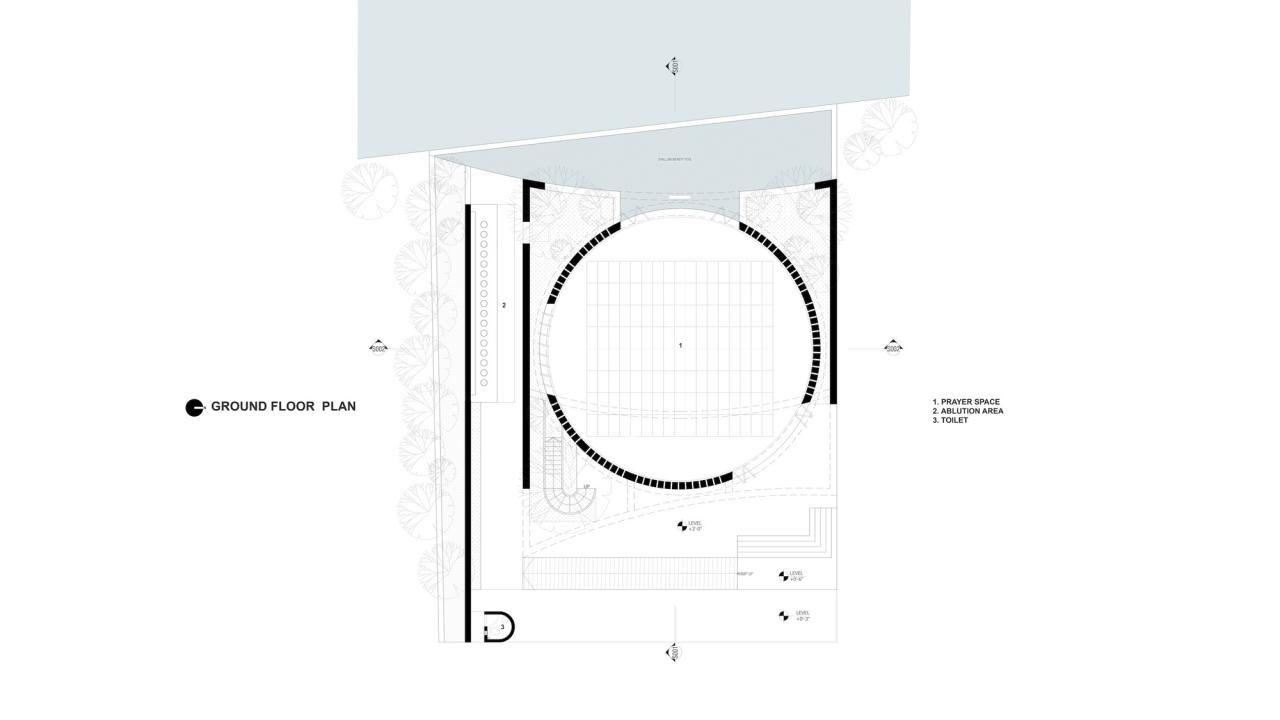 BIM建筑|泽本内萨清真寺 / Studio Morphogenesis