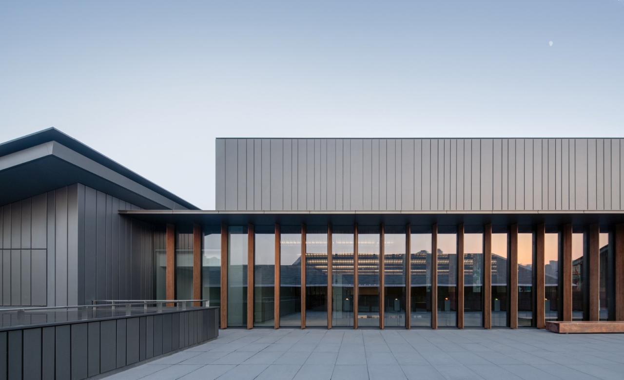 BIM建筑|安仁坊遗址展示厅与安仁驿馆 / 上海秉仁建筑师事务所