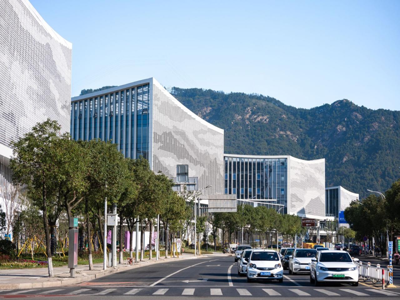 BIM建筑|温州高新文化广场 / 同济大学建筑设计研究院