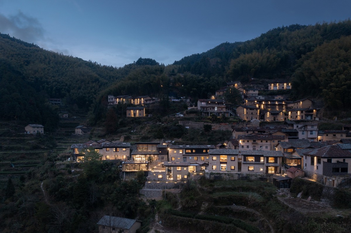 BIM建筑|崖居古村的新生：松阳•飞蔦集二期 / 孟凡浩-line+建筑事务所