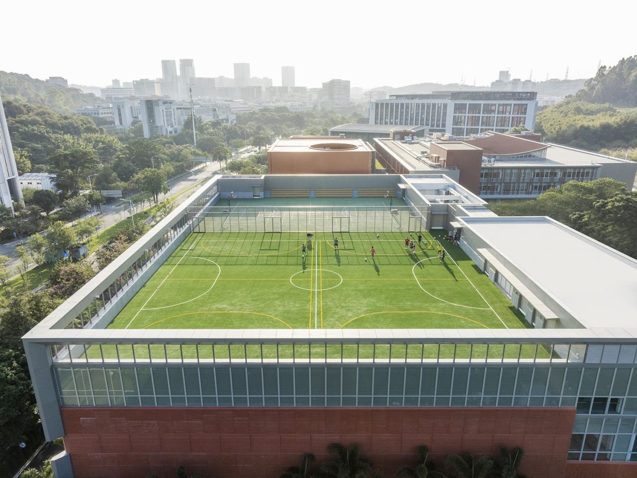 BIM建筑|广州美国人外籍人员子女学校科学城校区 / Perkins&Will