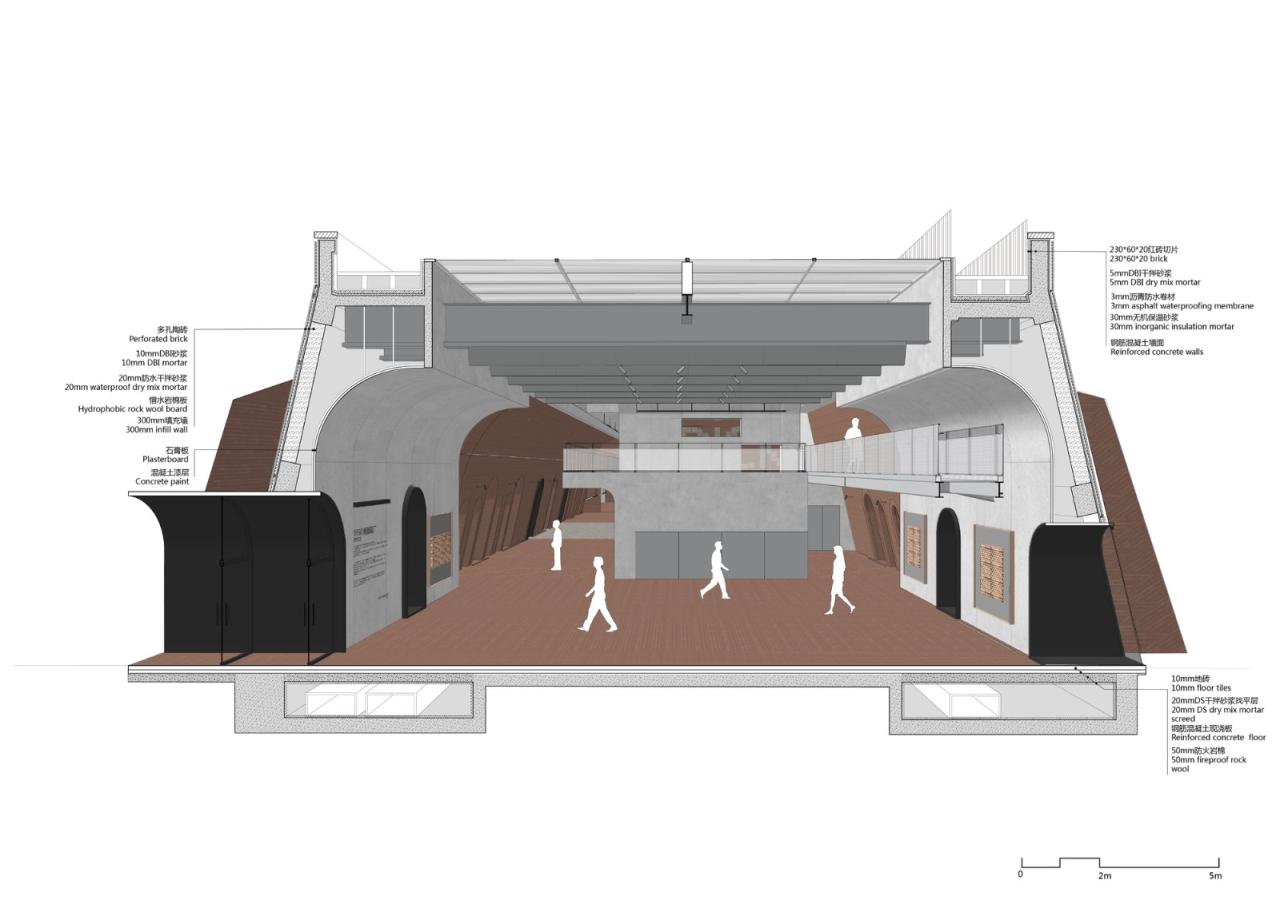 BIM建筑|砖窑里·西三旗砖窑工业遗址改造 / MAT 超级建筑事务所