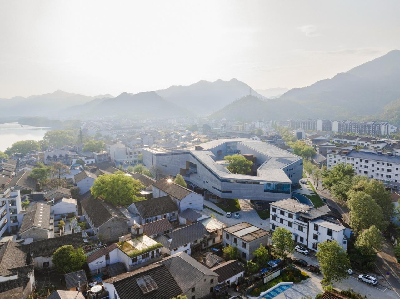 BIM建筑|丽水最大艺术综合体：古堰画乡艺术中心 / 孟凡浩-line+建筑事务所