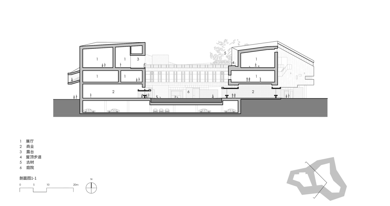 BIM建筑|丽水最大艺术综合体：古堰画乡艺术中心 / 孟凡浩-line+建筑事务所