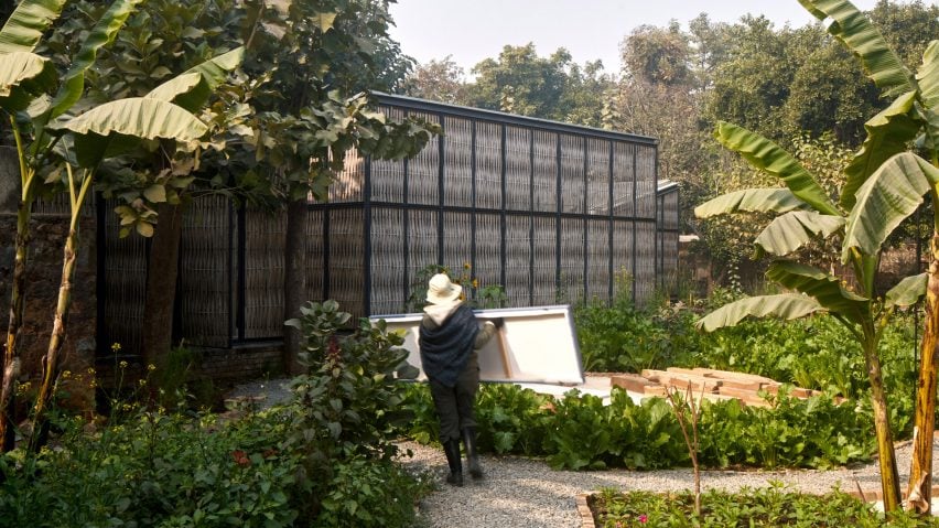 BIM建筑|阿威工作室设计竹屏风的艺术家住宅