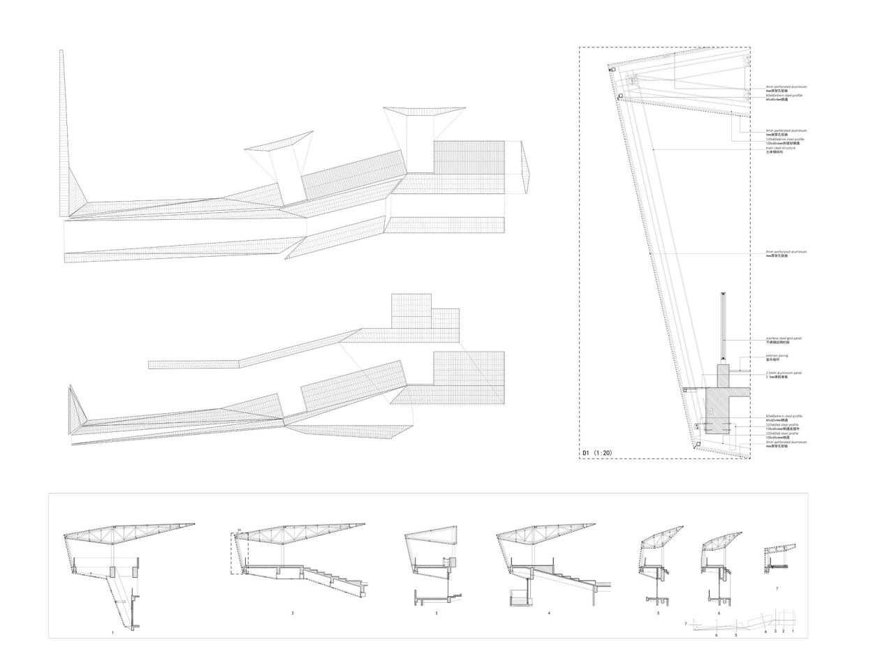 BIM建筑|福田中学校园设计 / reMIX 临界工作室