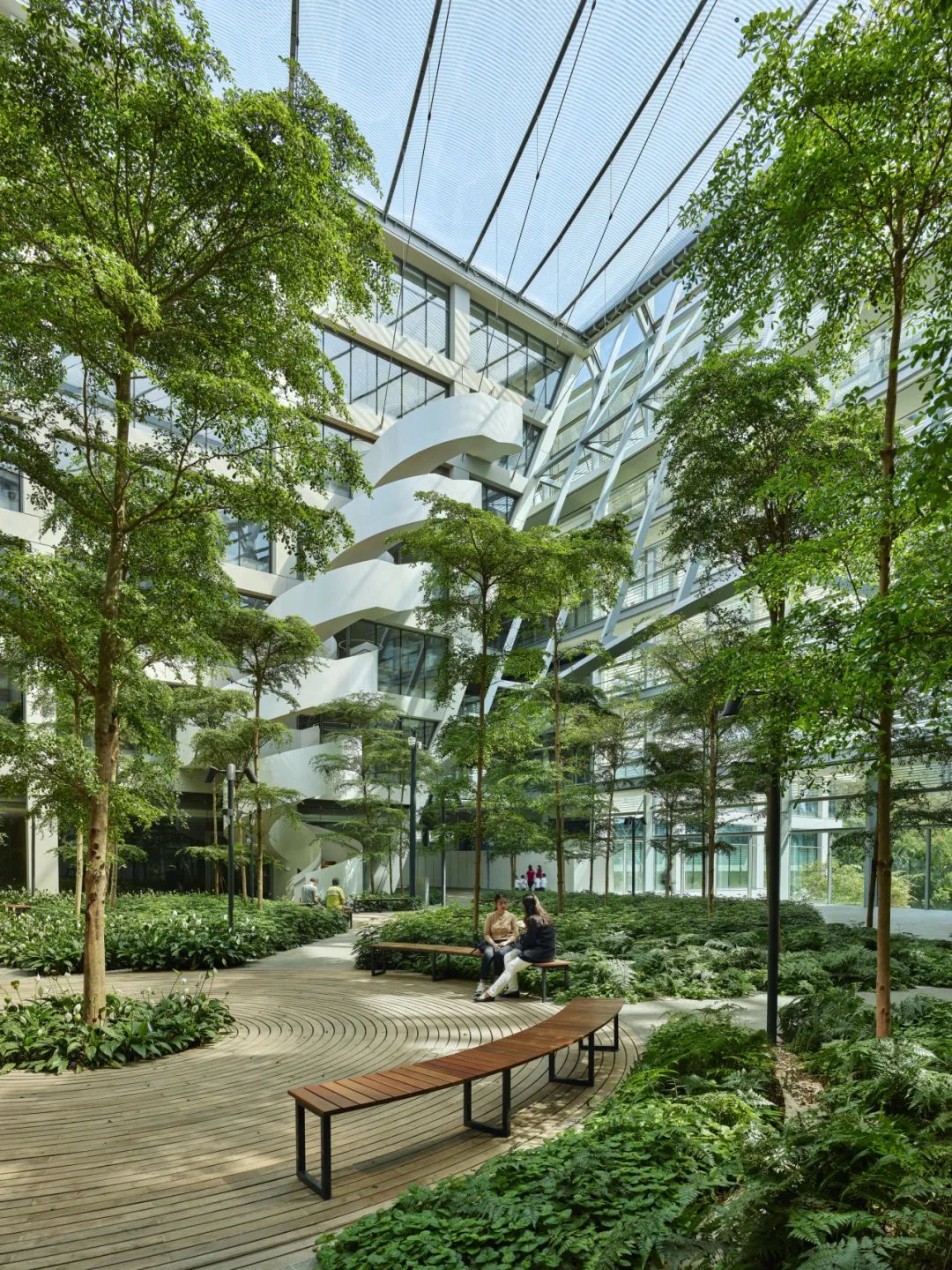 BIM建筑|开启花园办公的未来形态：盛裕集团总部 / Surbana Jurong Campus