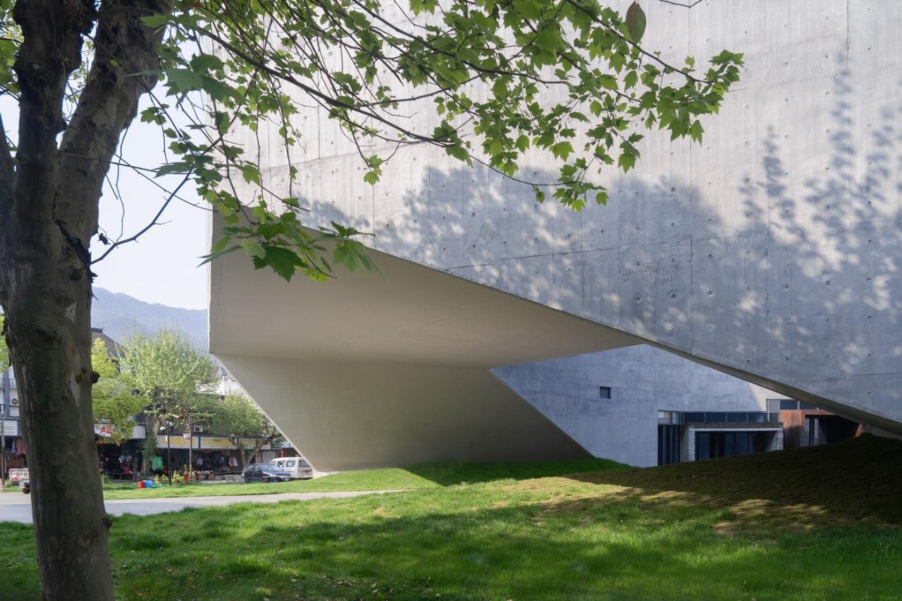 BIM建筑|丽水最大艺术综合体：古堰画乡艺术中心 / 孟凡浩-line+建筑事务所