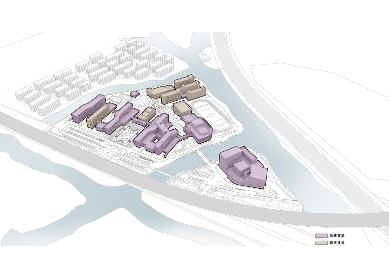 BIM建筑|绍兴艺术学校改扩建工程 / 浙江大学建筑设计研究院