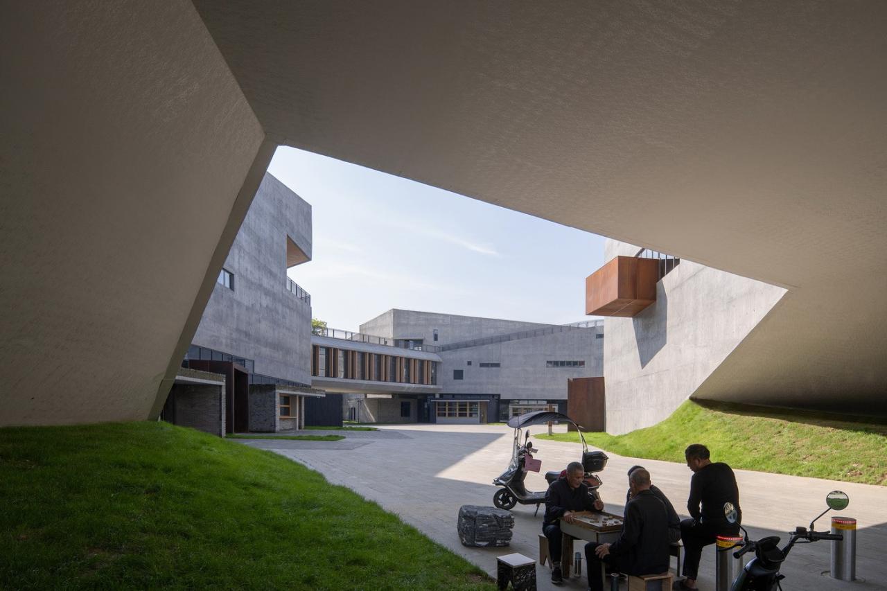 BIM建筑|丽水最大艺术综合体：古堰画乡艺术中心 / 孟凡浩-line+建筑事务所