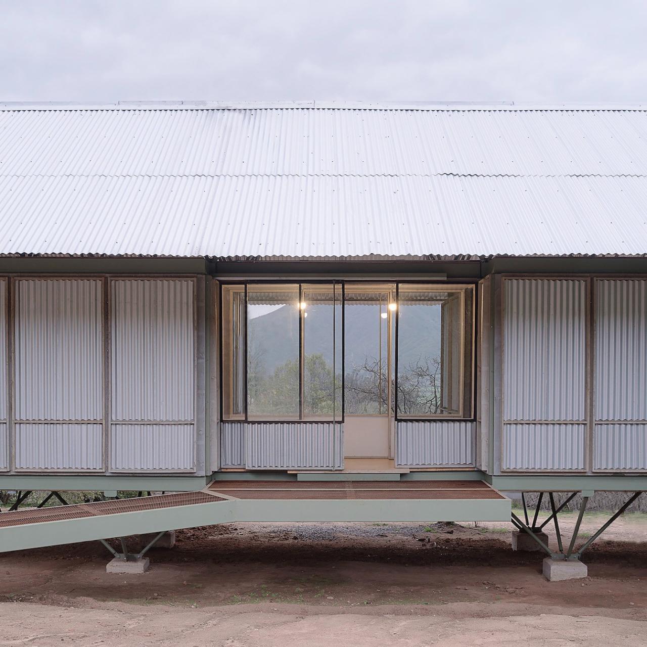 BIM建筑|工业化建筑系统原型 / Ignacio Rojas Hirigoyen Arquitectos + The Andes House