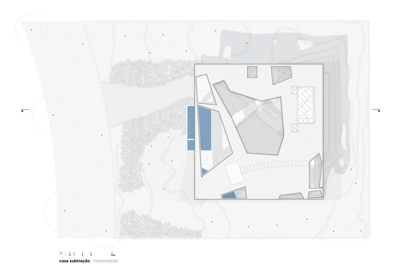 BIM建筑|减法屋 / FGMF