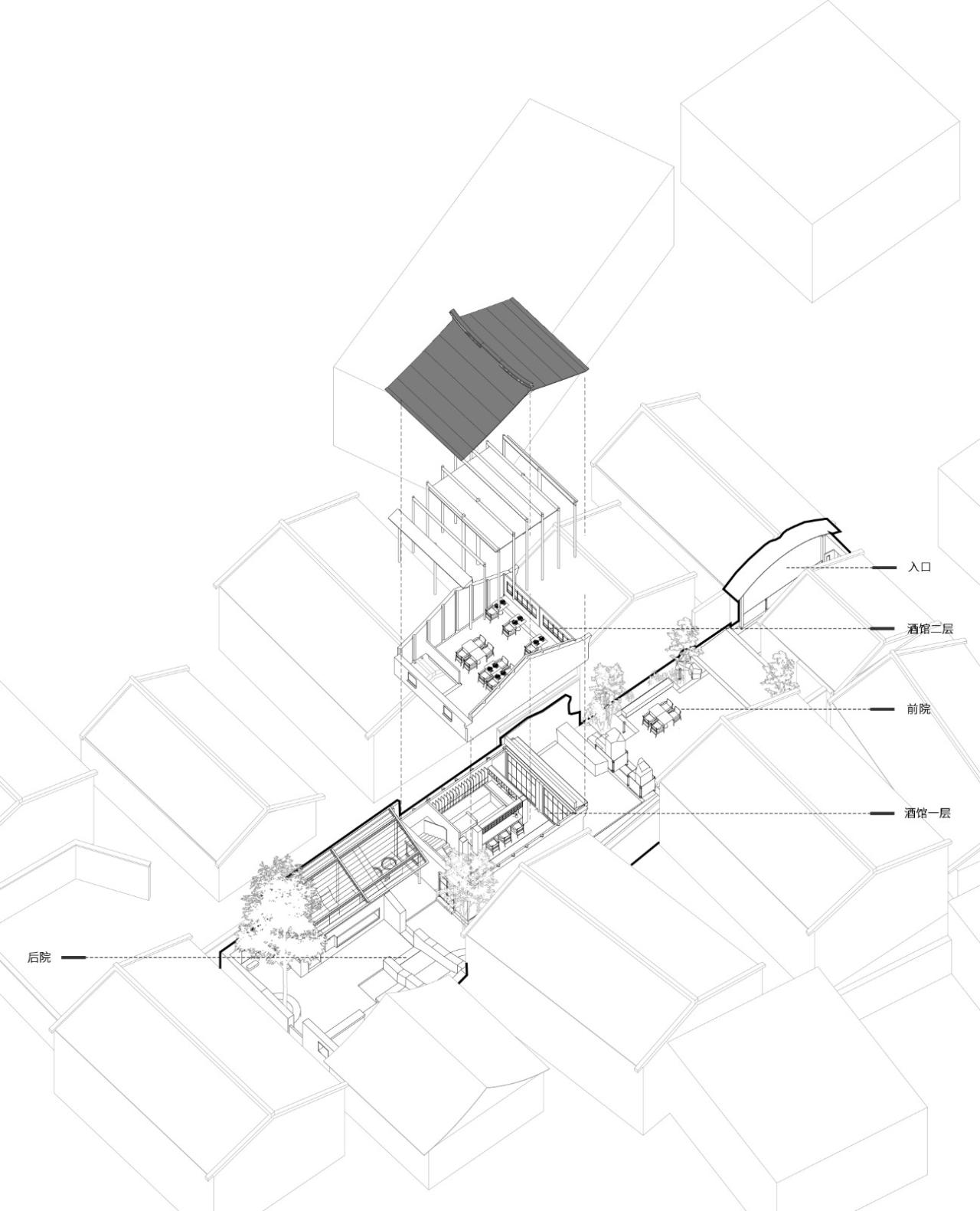 BIM建筑|焦溪是家小院，常州 / 平介设计