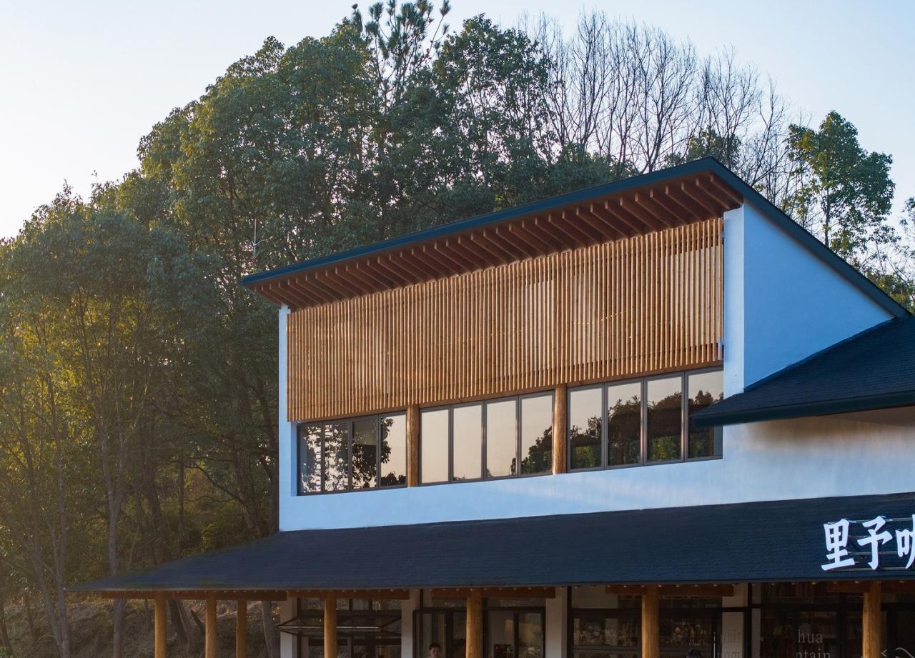 BIM建筑|大沙里乡村咖啡书屋 / 之行建筑