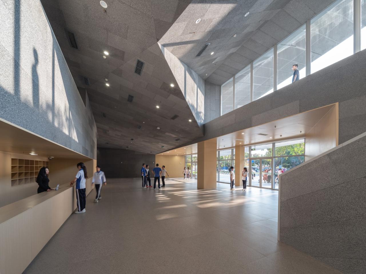 BIM建筑|福田中学校园设计 / reMIX 临界工作室