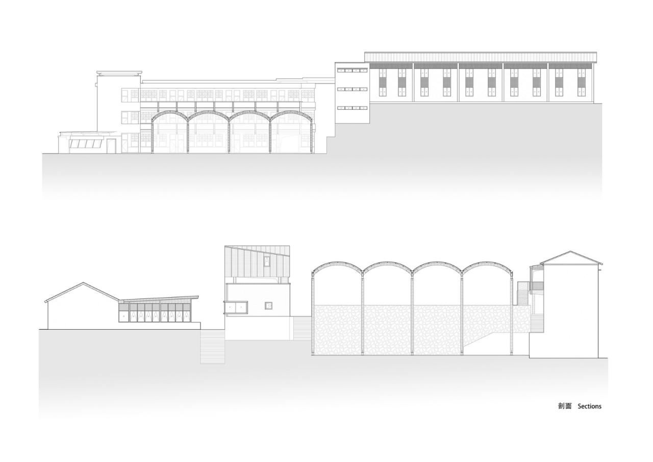 BIM建筑|绍兴孙岙小学改造 / 造作建筑