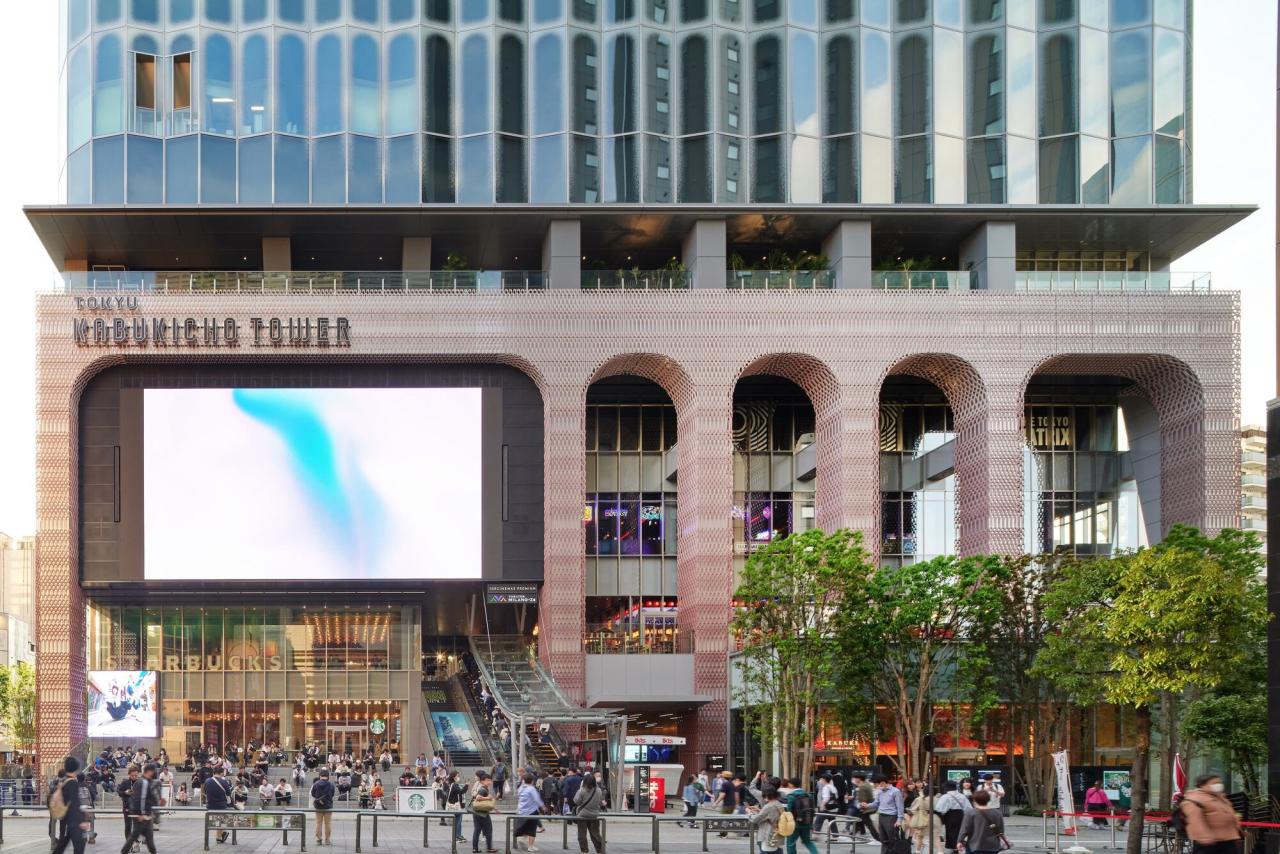 BIM建筑|东急歌舞伎町塔 / 永山祐子建筑设计 + KUME SEKKEI Co. + 东急设计