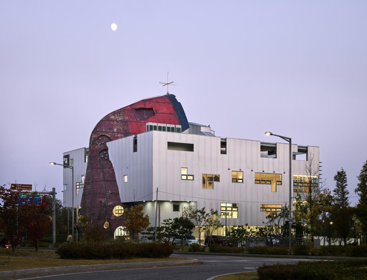 BIM建筑|永宗岛恩诺里教堂 / shinslab architecture