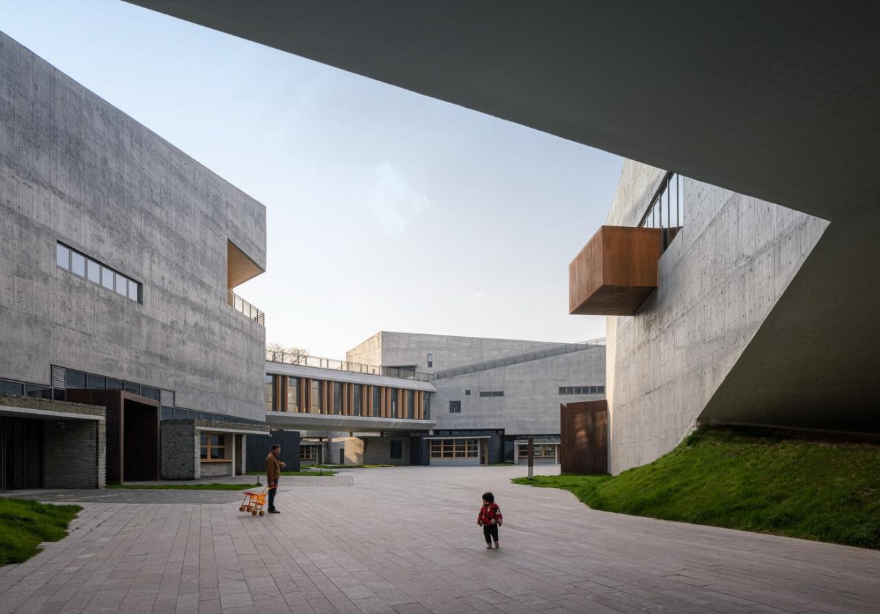 BIM建筑|丽水最大艺术综合体：古堰画乡艺术中心 / 孟凡浩-line+建筑事务所