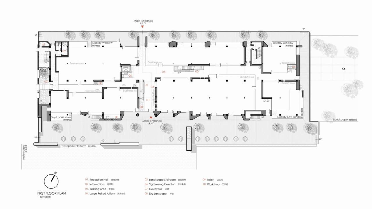 BIM建筑|动力车间 / 本哲建筑