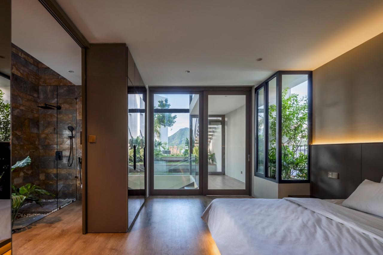 BIM建筑|天空花园别墅 / Pham Huu Son Architects